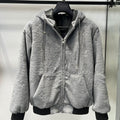 Louis Vuitton Starry Monogram Fur Hooded Jacket