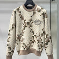Louis Vuitton Year of the Snake Camouflage Plaid Sweater