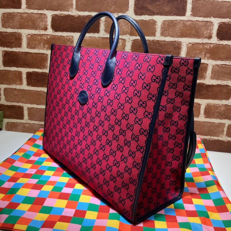 Gucci GG Multicolor Series Large Tote Bag