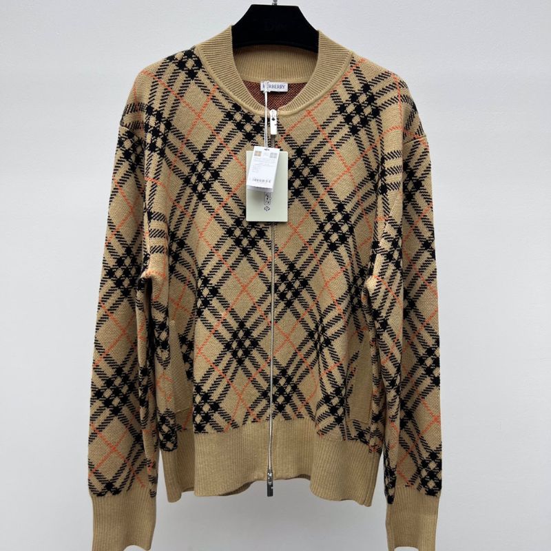 Burberry Check Wool Mohair Jacket