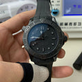 Omega Ink Black Ceramic Seamaster Watch