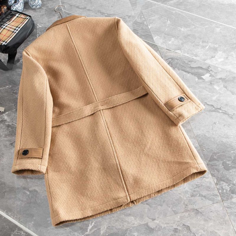 Burberry FW Men's Cashmere Wool Blend Coat