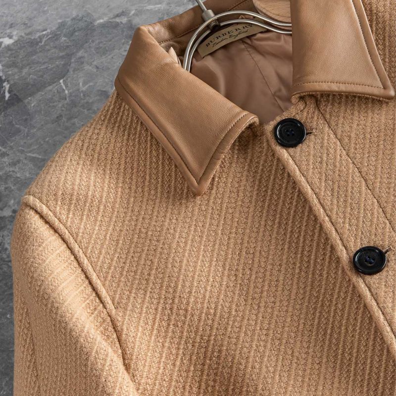Burberry FW Men's Cashmere Wool Blend Coat