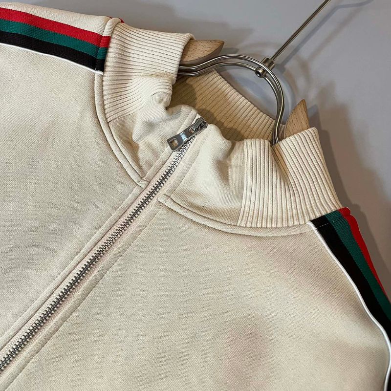 Gucci Unisex Logo Embroidered Cotton Suit