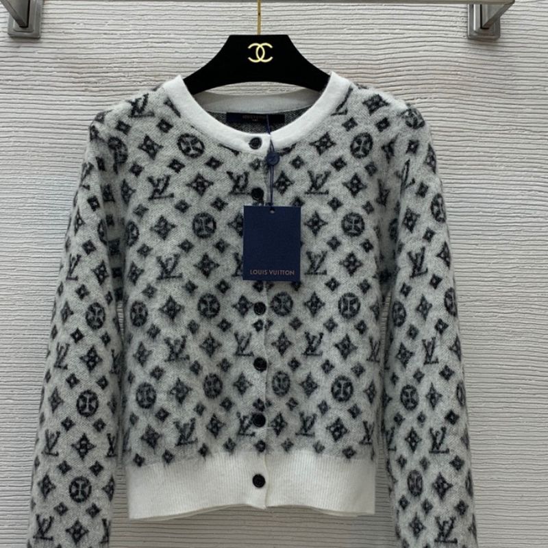 LV Monogram Mohair Knit Sweater