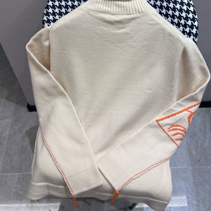 Dior Signature Wool Jacquard Sweater