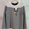 Loewe Suna Fujita Penguin Striped Sweater