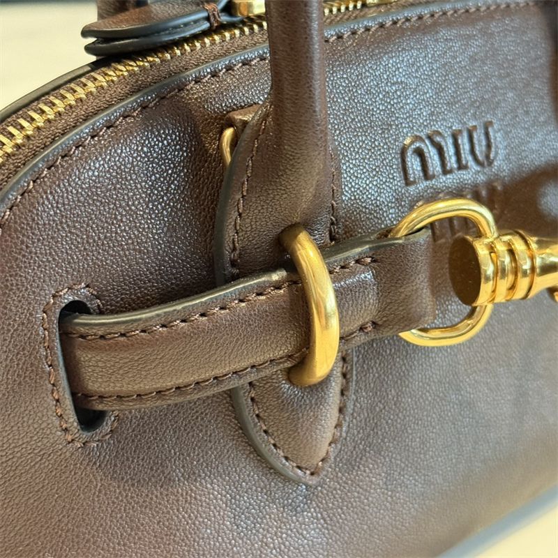 Miu Miu Briarwood Aventure Mini Nappa Leather Bag