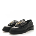 Chanel CC Turnlock Loafers Black