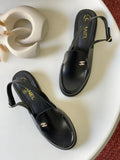 Chanel Women's Black Flat