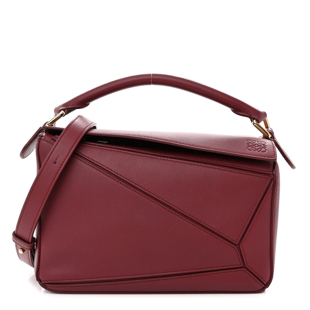 Loewe Small Puzzle Bag Wine