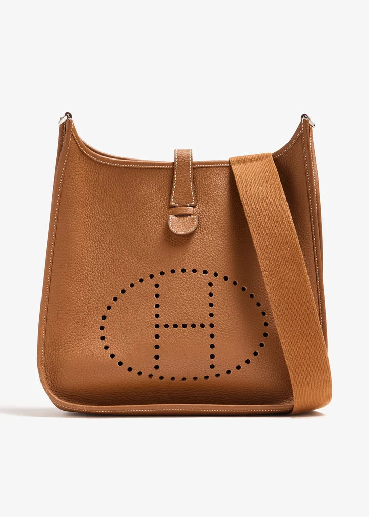 Hermes Gold Evelyne III PM Bag
