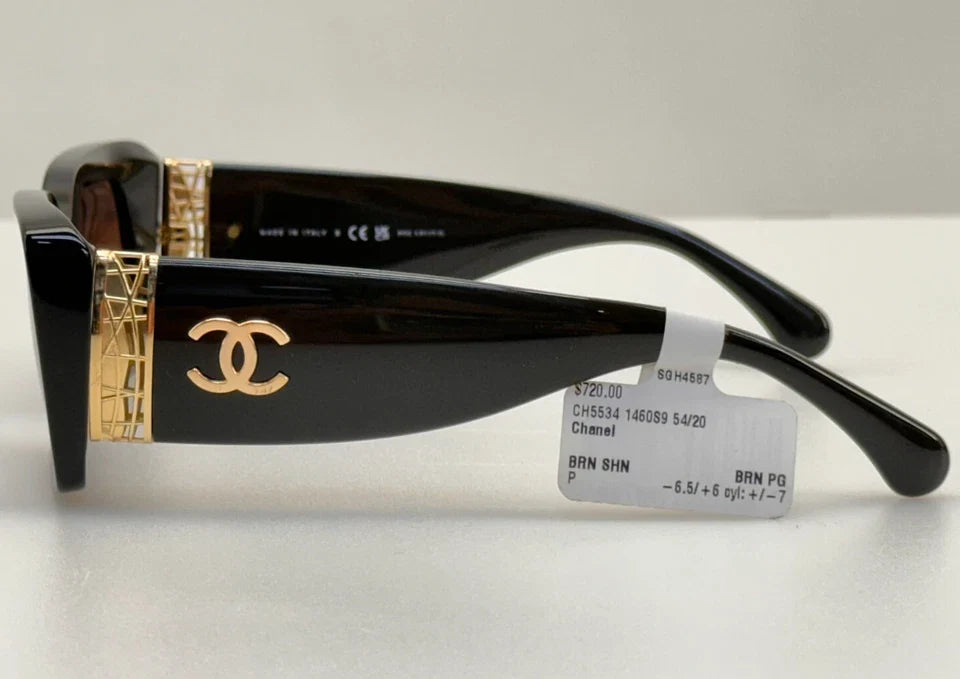 Chanel Sunglasses Dark Taupe Brown